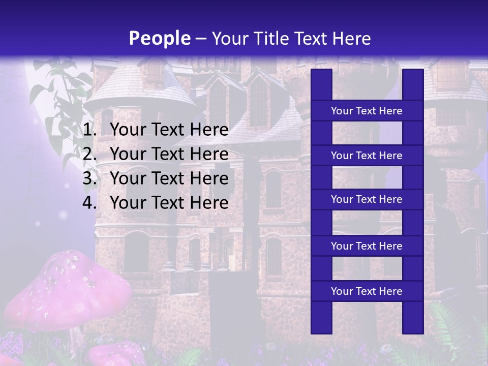 Grzyb Papro Ksi PowerPoint Template