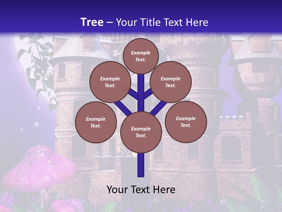 Grzyb Papro Ksi PowerPoint Template