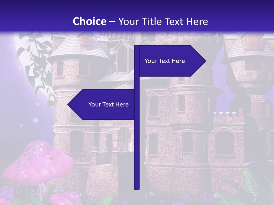 Grzyb Papro Ksi PowerPoint Template