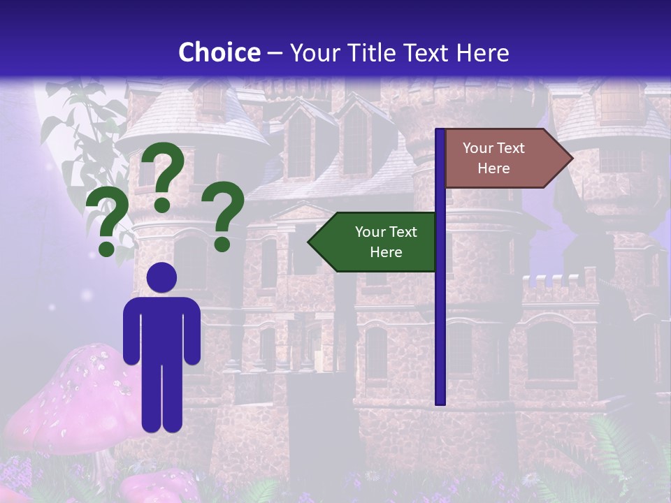 Grzyb Papro Ksi PowerPoint Template