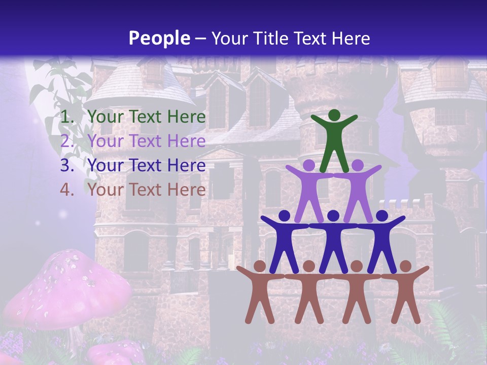 Grzyb Papro Ksi PowerPoint Template