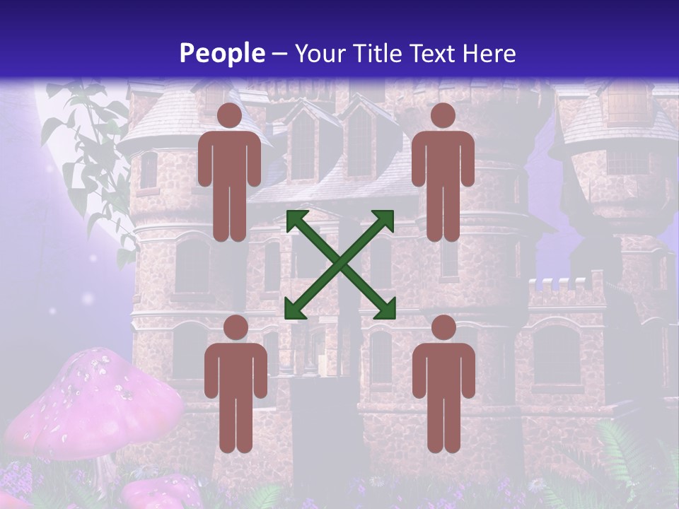 Grzyb Papro Ksi PowerPoint Template