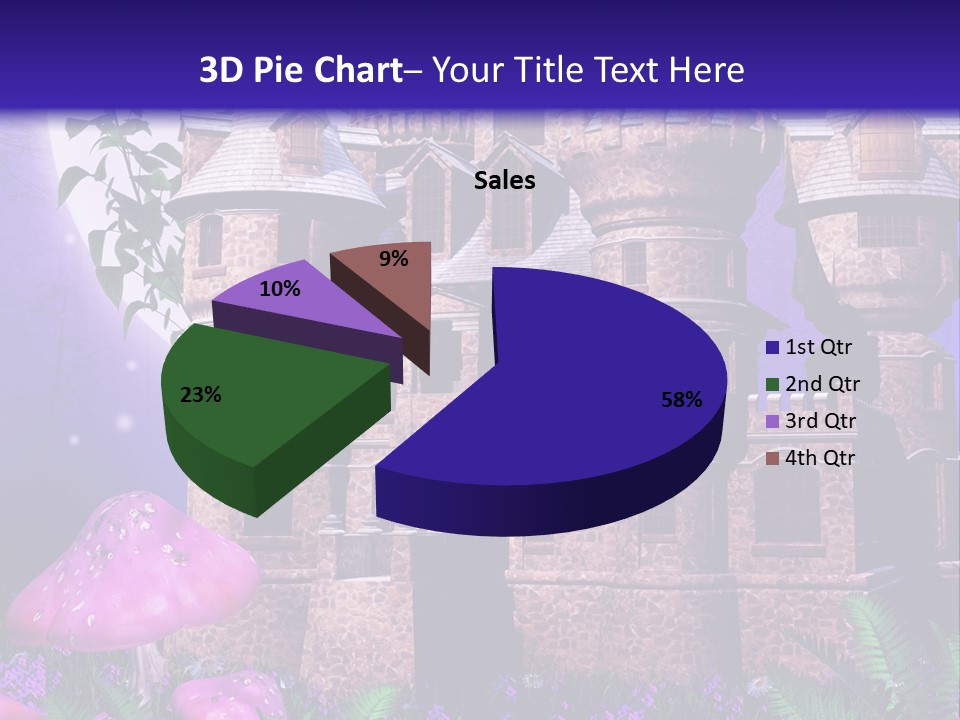 Grzyb Papro Ksi PowerPoint Template