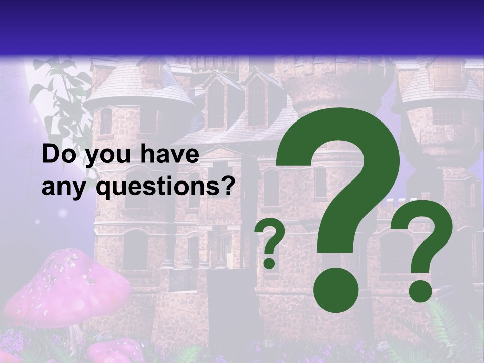 Grzyb Papro Ksi PowerPoint Template