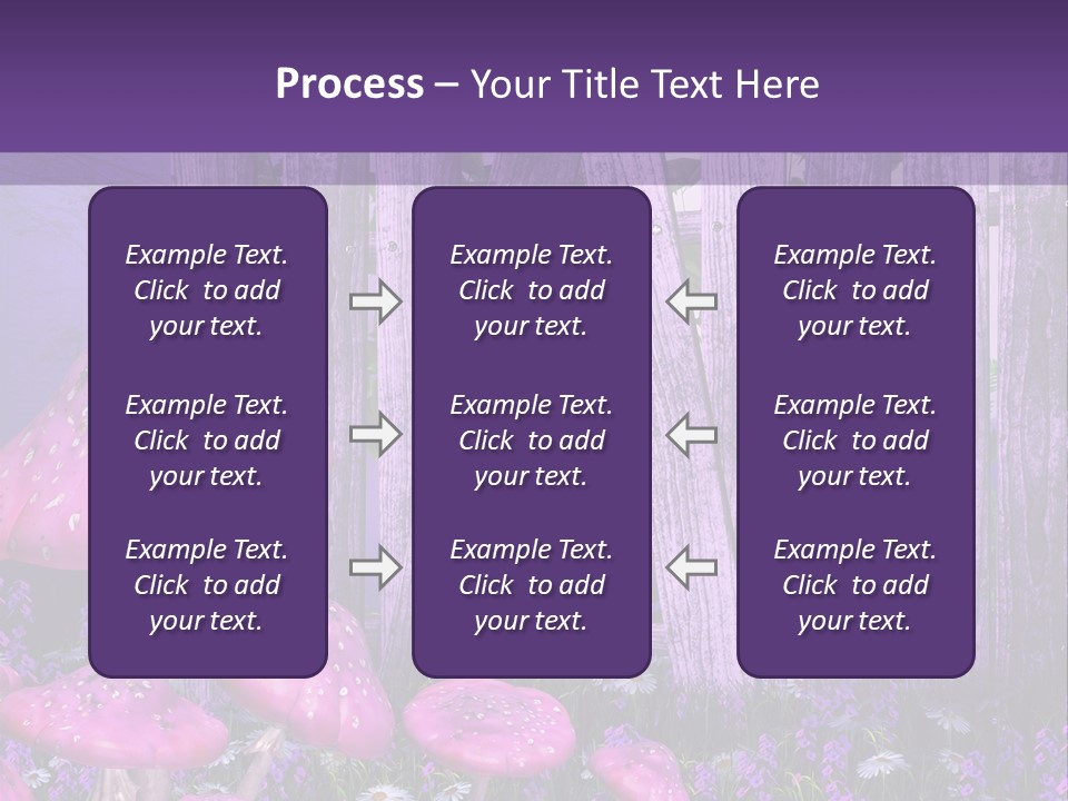 Ilustracja Muchomor Grzyb PowerPoint Template