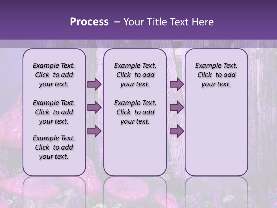 Ilustracja Muchomor Grzyb PowerPoint Template