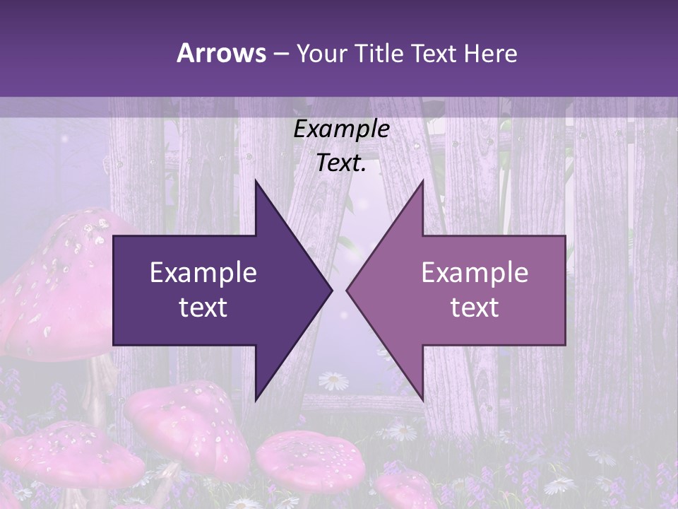 Ilustracja Muchomor Grzyb PowerPoint Template