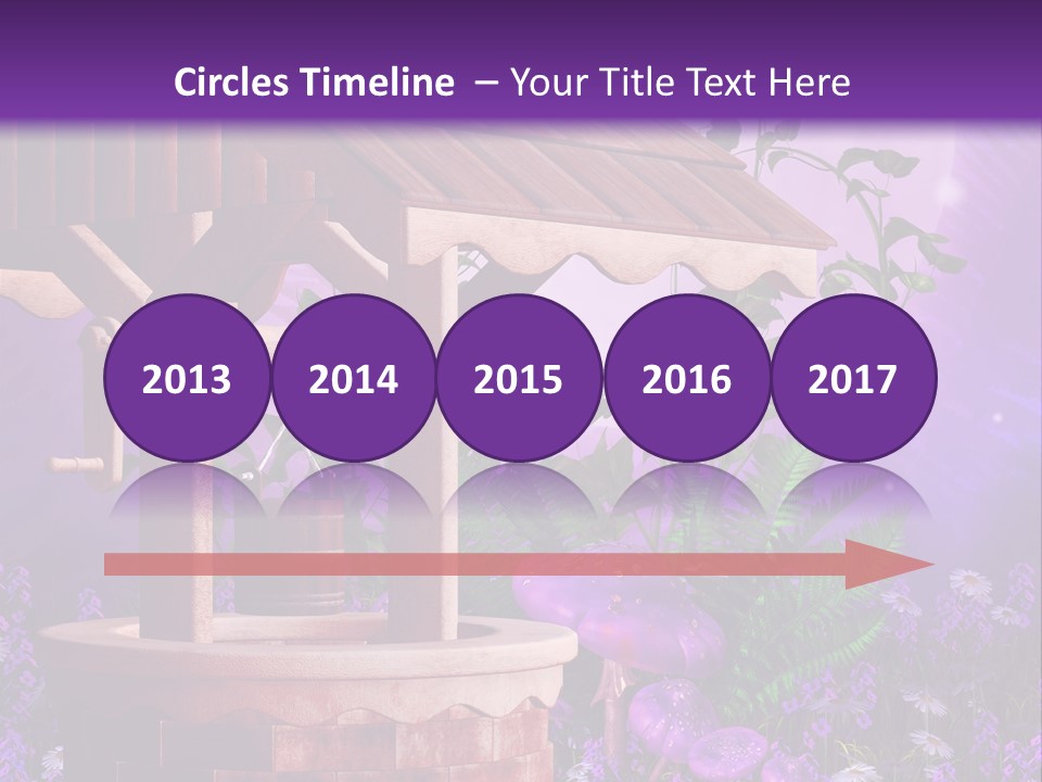 Fantasy Kolorowy Drewniany PowerPoint Template