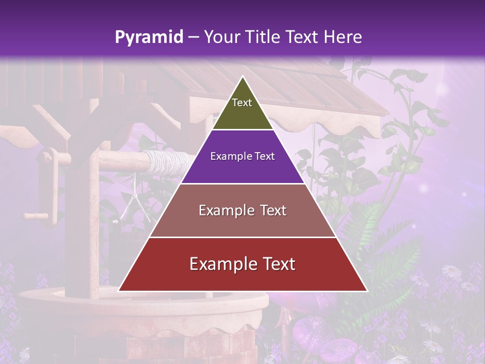 Fantasy Kolorowy Drewniany PowerPoint Template