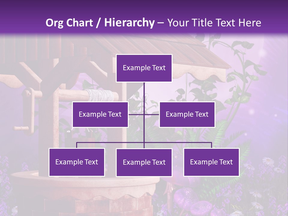 Fantasy Kolorowy Drewniany PowerPoint Template