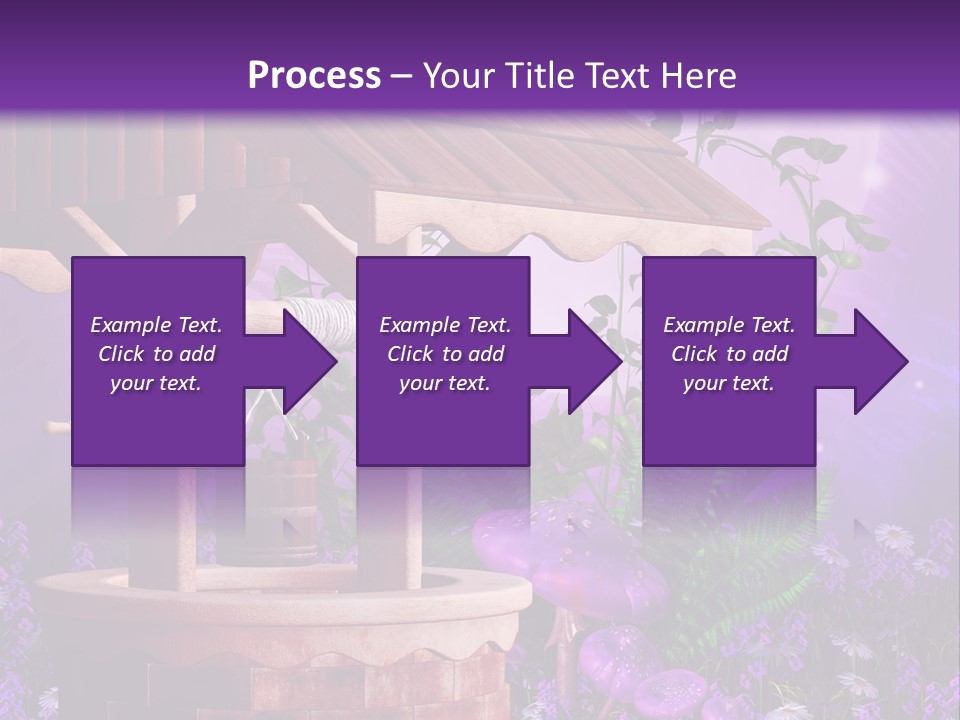 Fantasy Kolorowy Drewniany PowerPoint Template