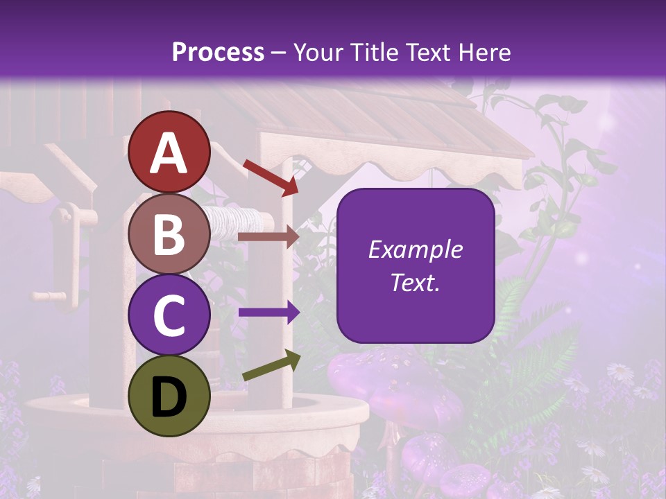 Fantasy Kolorowy Drewniany PowerPoint Template