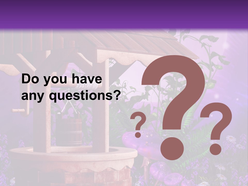 Fantasy Kolorowy Drewniany PowerPoint Template