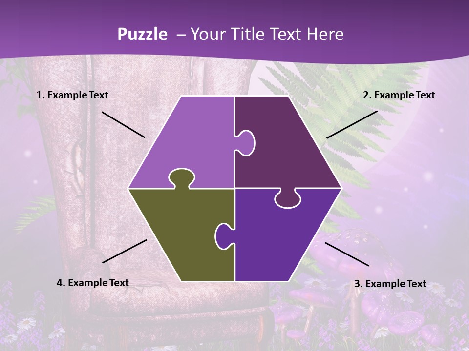 Fantasy Stary Ksi PowerPoint Template