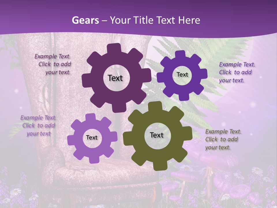 Fantasy Stary Ksi PowerPoint Template