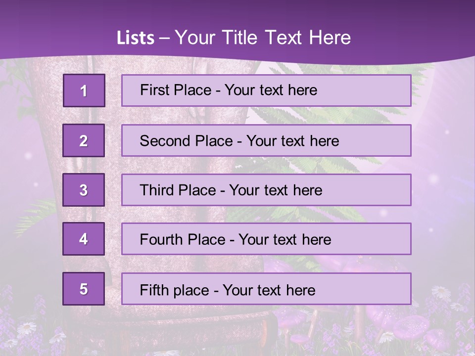 Fantasy Stary Ksi PowerPoint Template