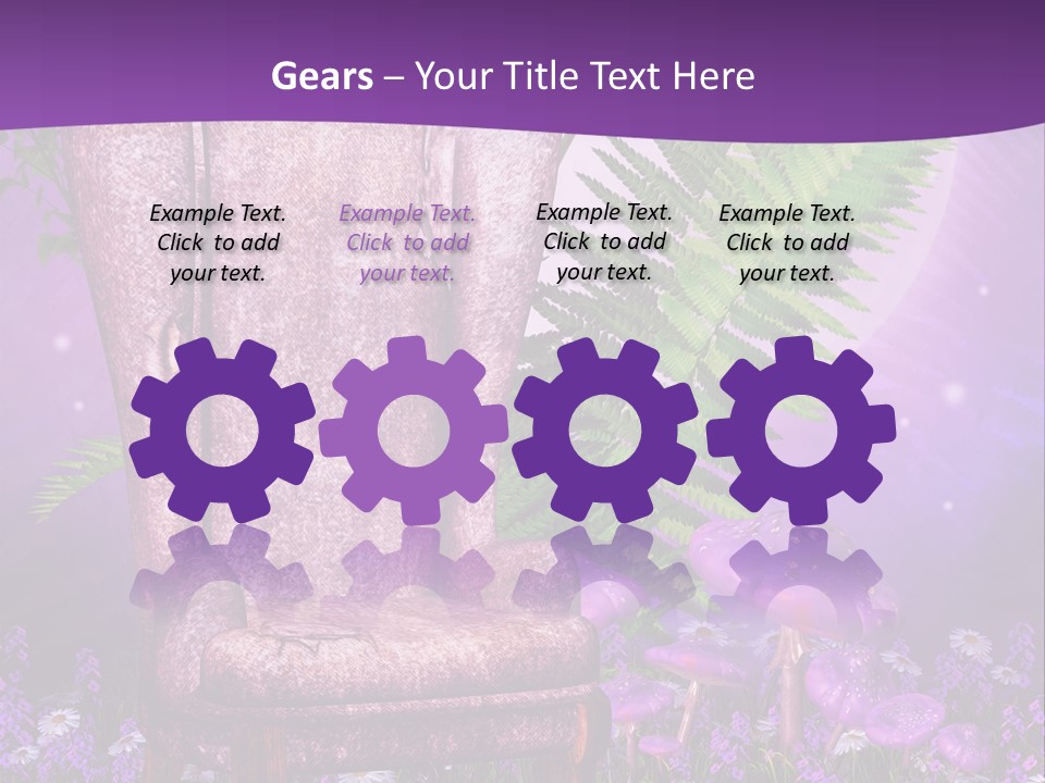 Fantasy Stary Ksi PowerPoint Template