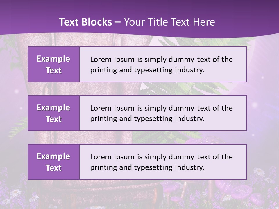 Fantasy Stary Ksi PowerPoint Template