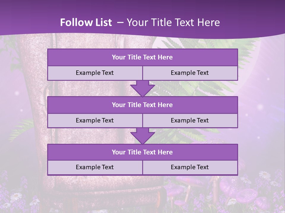 Fantasy Stary Ksi PowerPoint Template