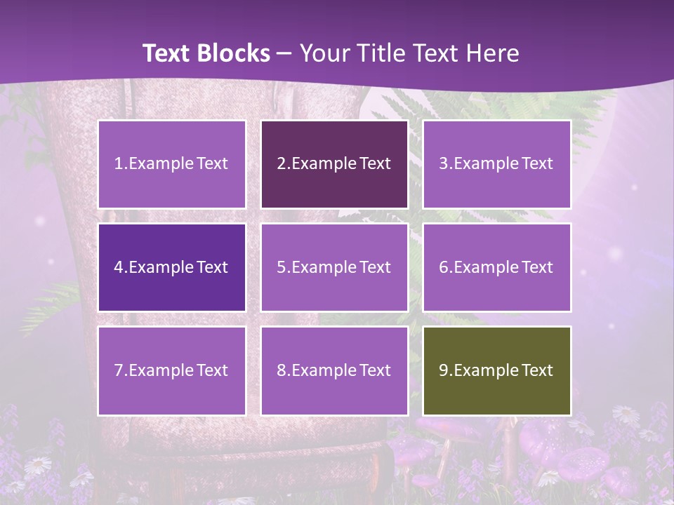 Fantasy Stary Ksi PowerPoint Template