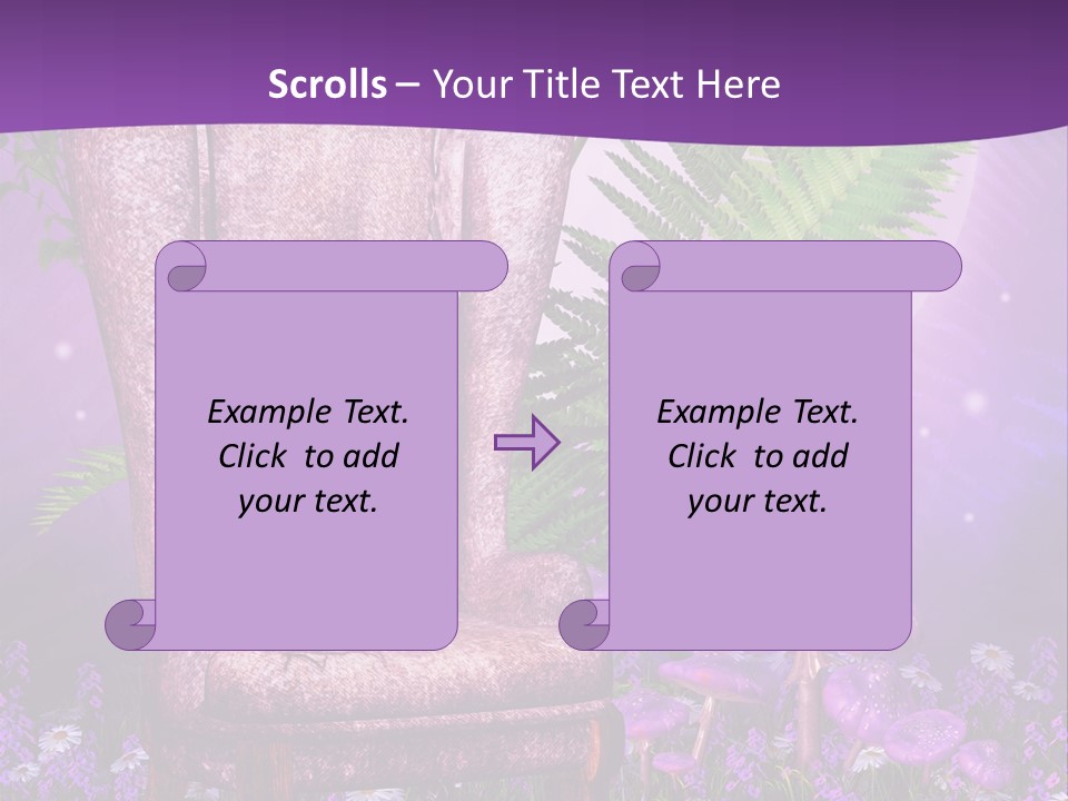 Fantasy Stary Ksi PowerPoint Template