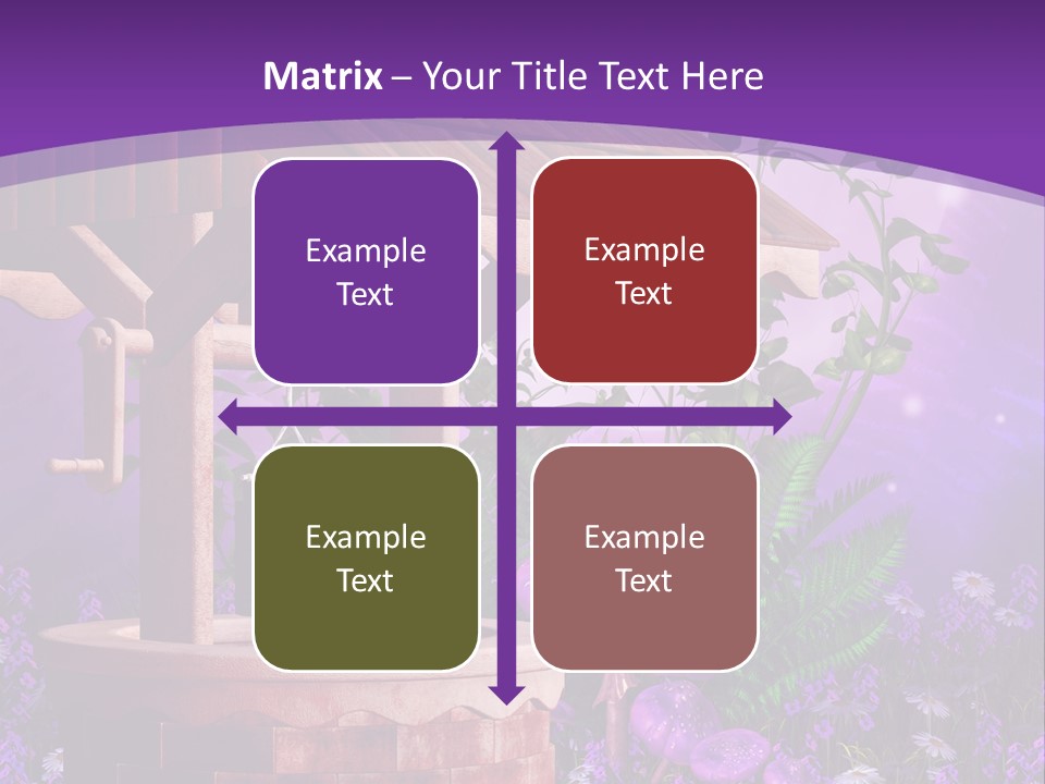 Papro Drewniany Fantasy PowerPoint Template