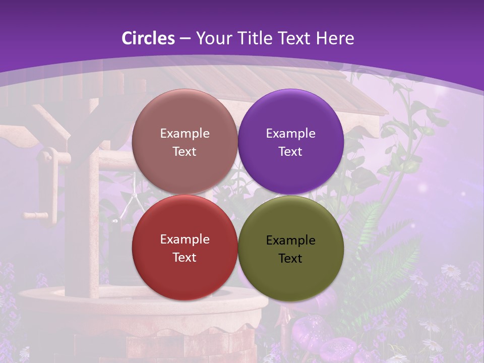 Papro Drewniany Fantasy PowerPoint Template