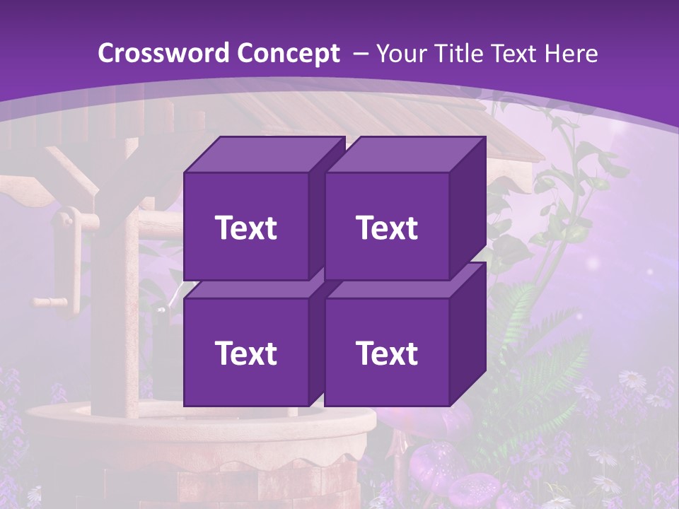 Papro Drewniany Fantasy PowerPoint Template