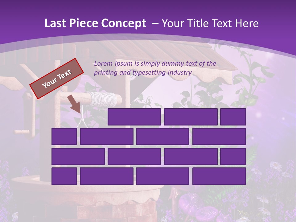 Papro Drewniany Fantasy PowerPoint Template