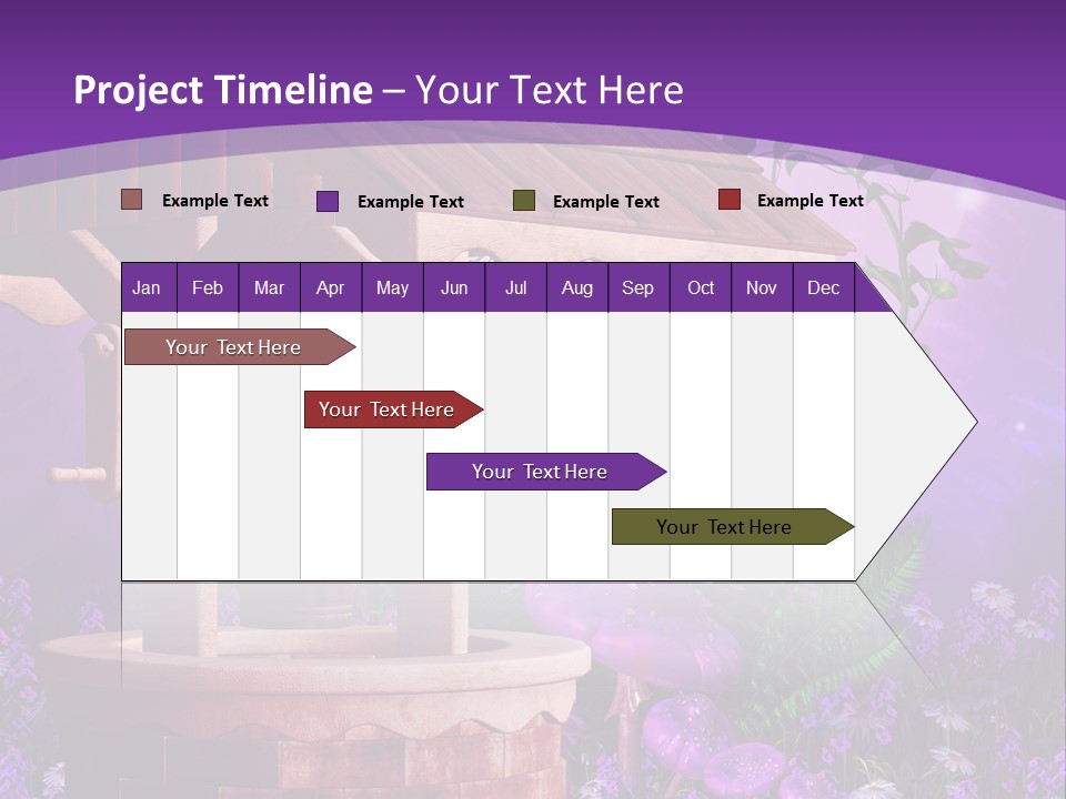 Papro Drewniany Fantasy PowerPoint Template