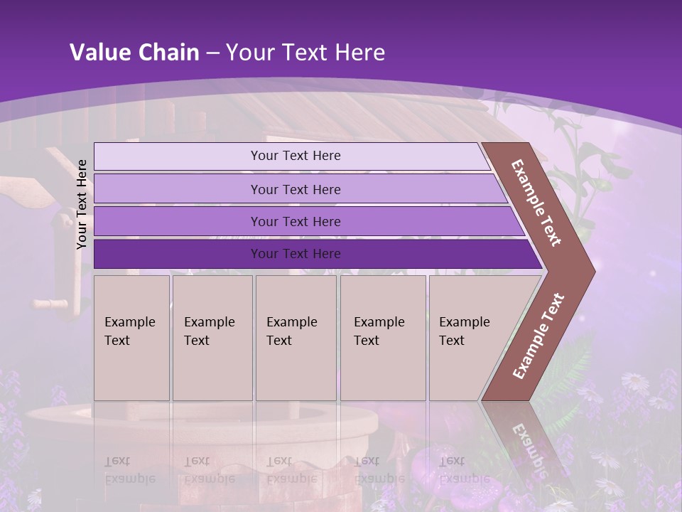 Papro Drewniany Fantasy PowerPoint Template