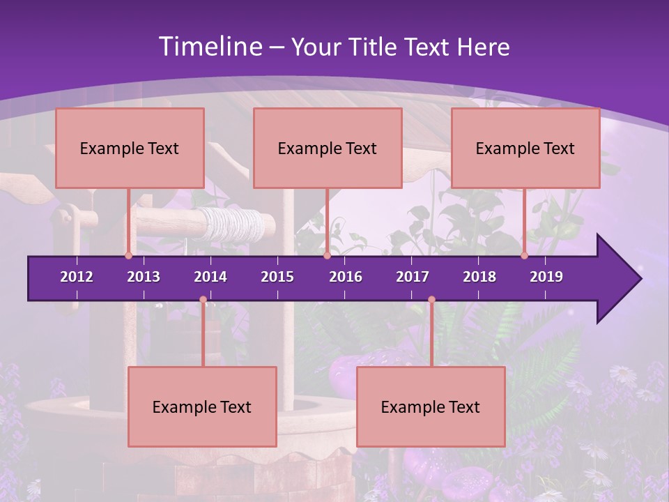Papro Drewniany Fantasy PowerPoint Template