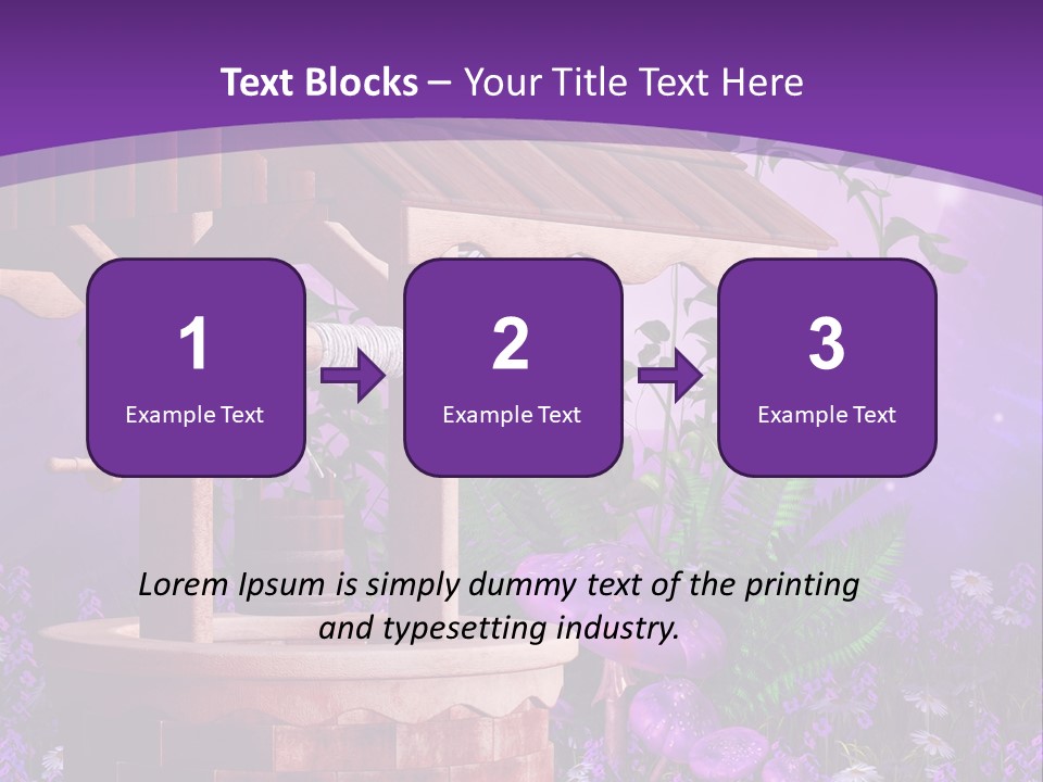Papro Drewniany Fantasy PowerPoint Template
