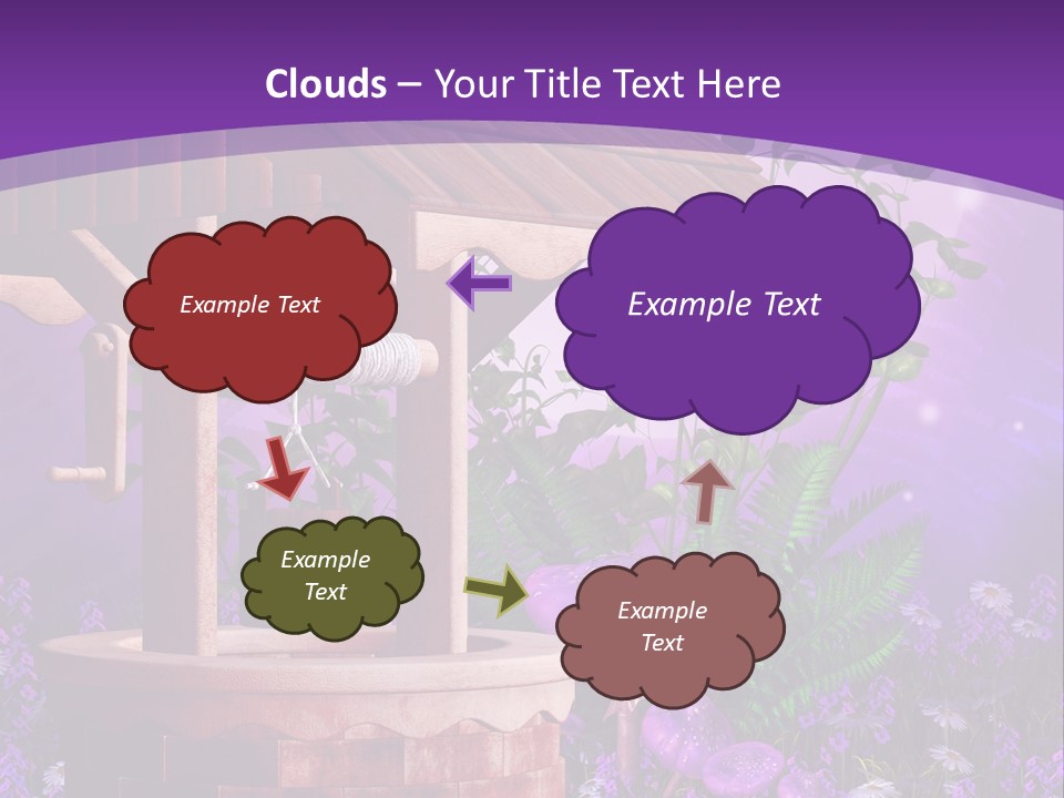 Papro Drewniany Fantasy PowerPoint Template