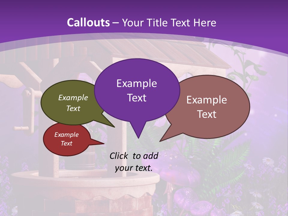 Papro Drewniany Fantasy PowerPoint Template