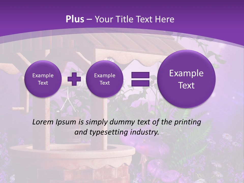 Papro Drewniany Fantasy PowerPoint Template