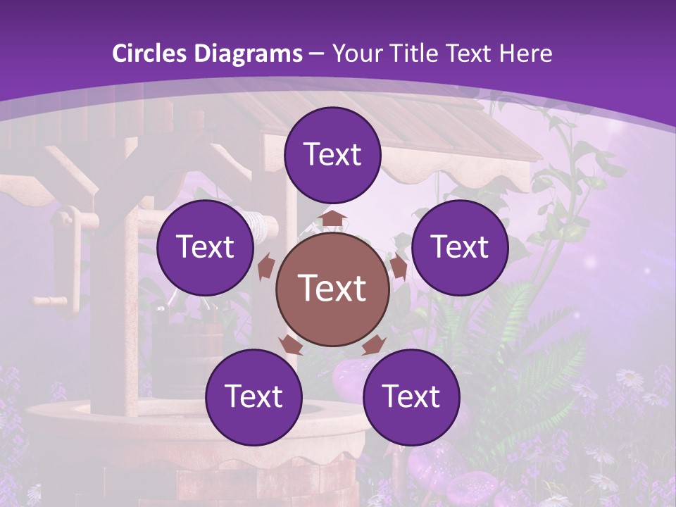 Papro Drewniany Fantasy PowerPoint Template