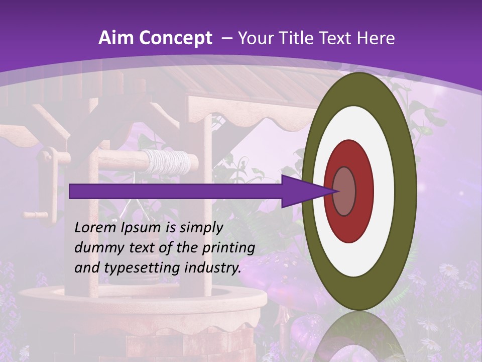 Papro Drewniany Fantasy PowerPoint Template