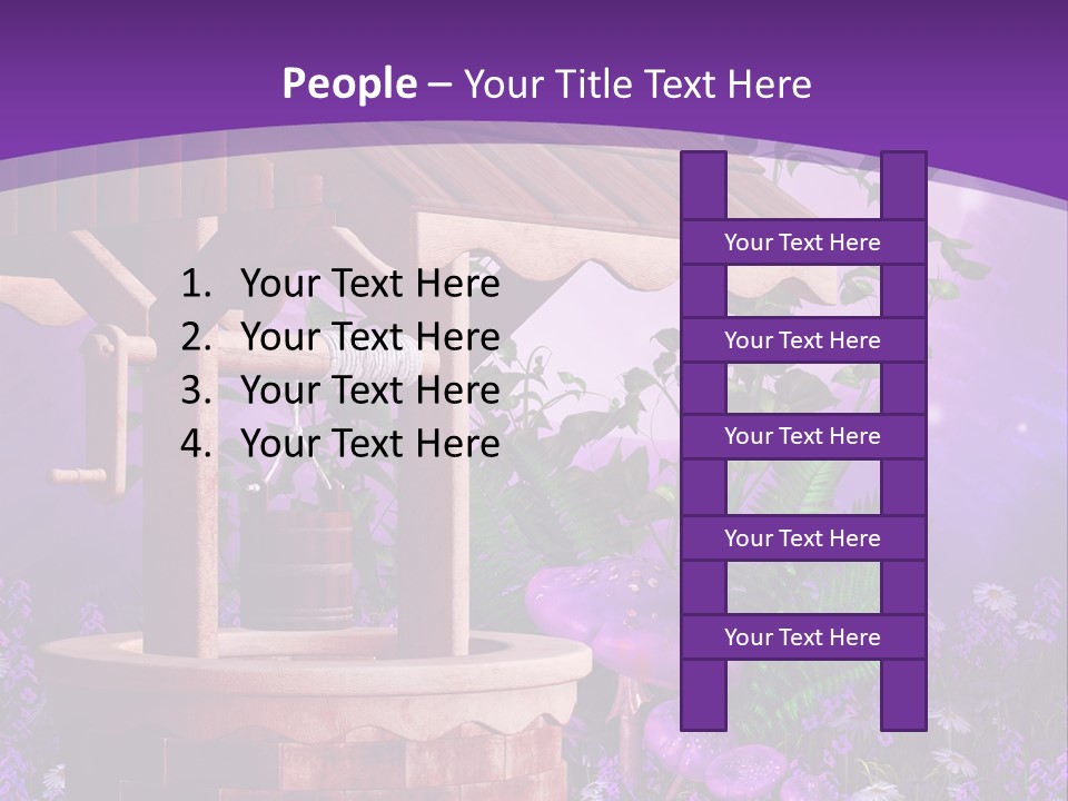 Papro Drewniany Fantasy PowerPoint Template