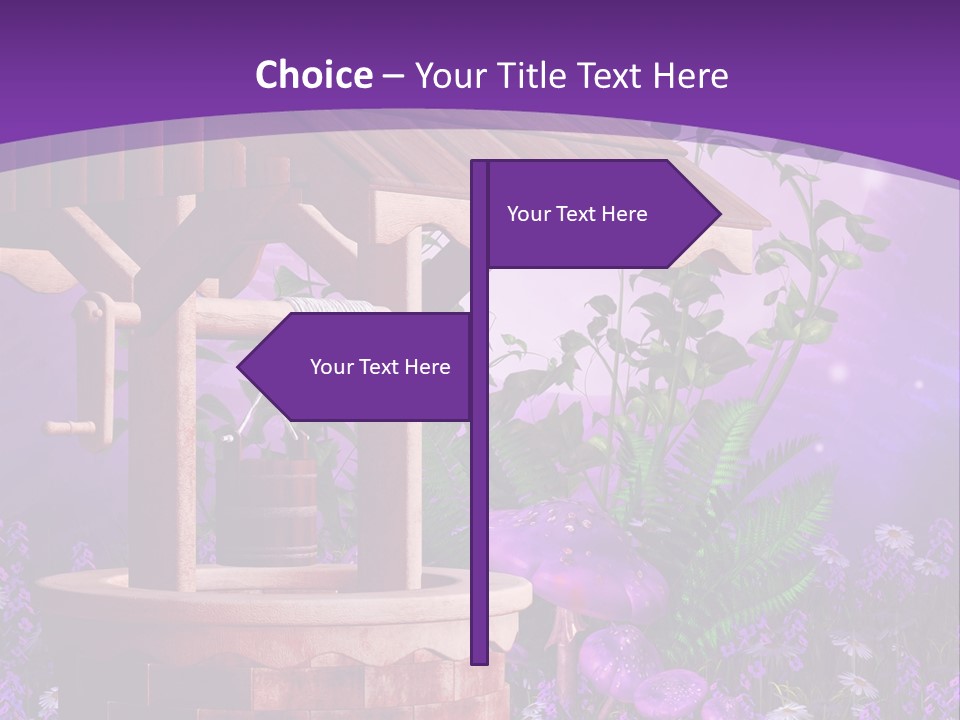 Papro Drewniany Fantasy PowerPoint Template