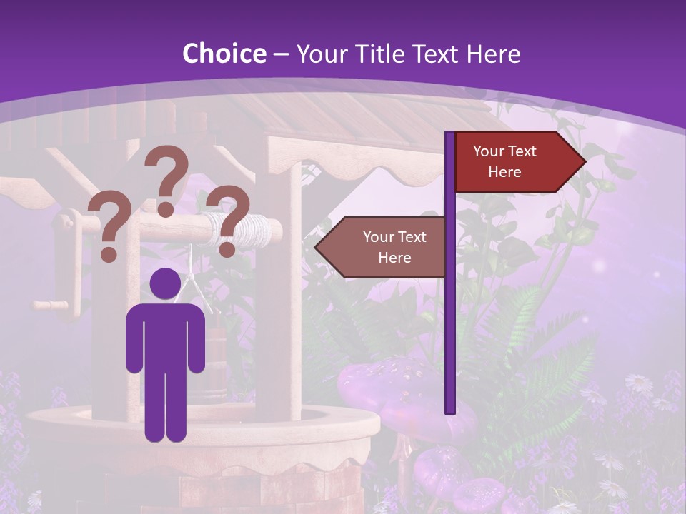 Papro Drewniany Fantasy PowerPoint Template