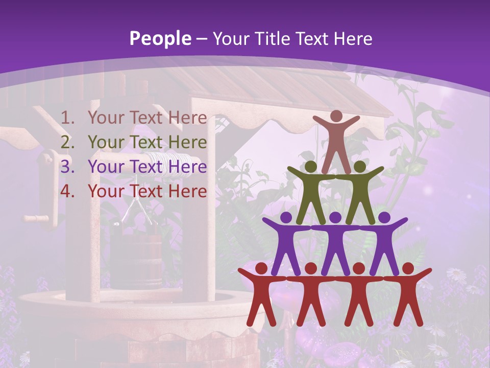 Papro Drewniany Fantasy PowerPoint Template