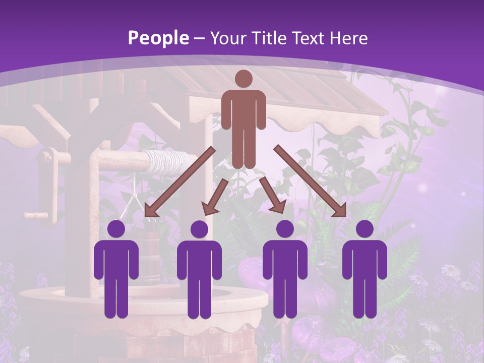 Papro Drewniany Fantasy PowerPoint Template