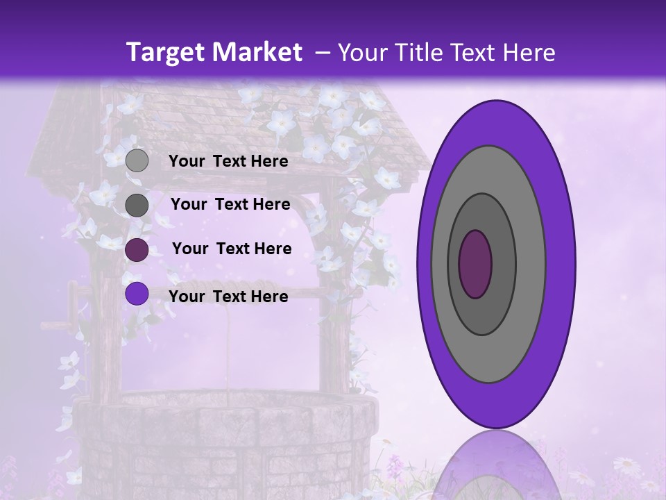 Magiczny Fioletowy Stary PowerPoint Template