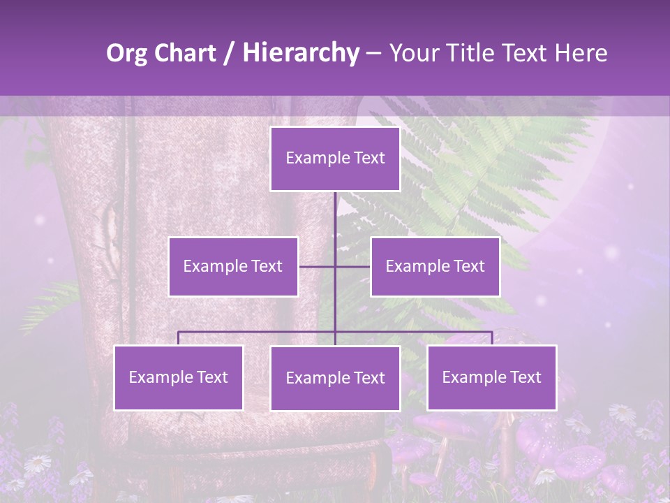 Fotel Stokrotka Grzyb PowerPoint Template