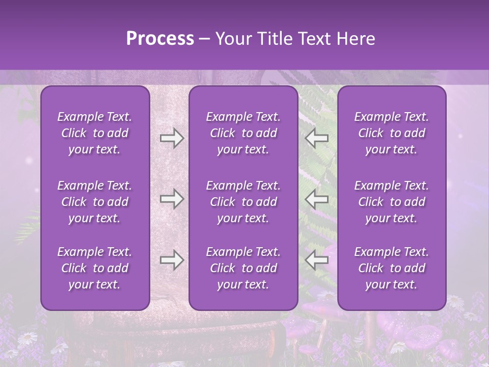 Fotel Stokrotka Grzyb PowerPoint Template
