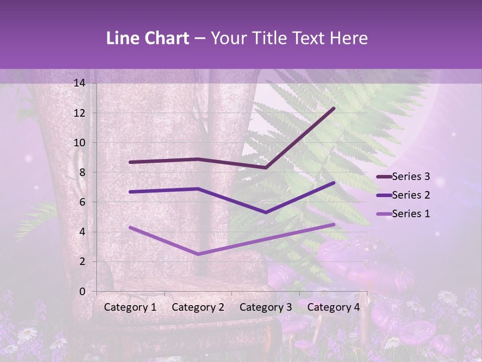 Fotel Stokrotka Grzyb PowerPoint Template