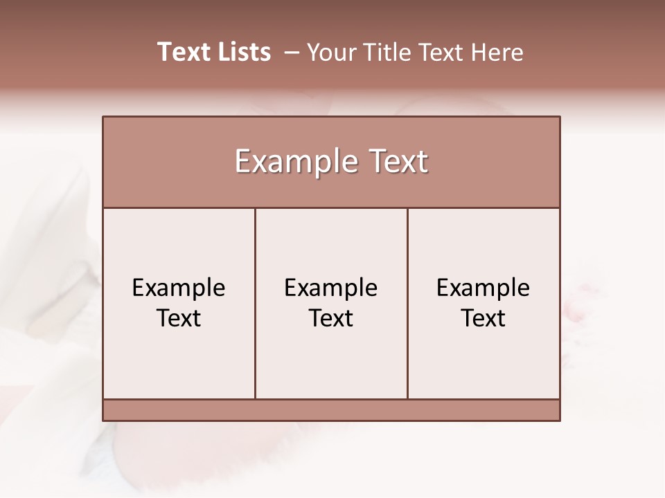 Foot Small One PowerPoint Template
