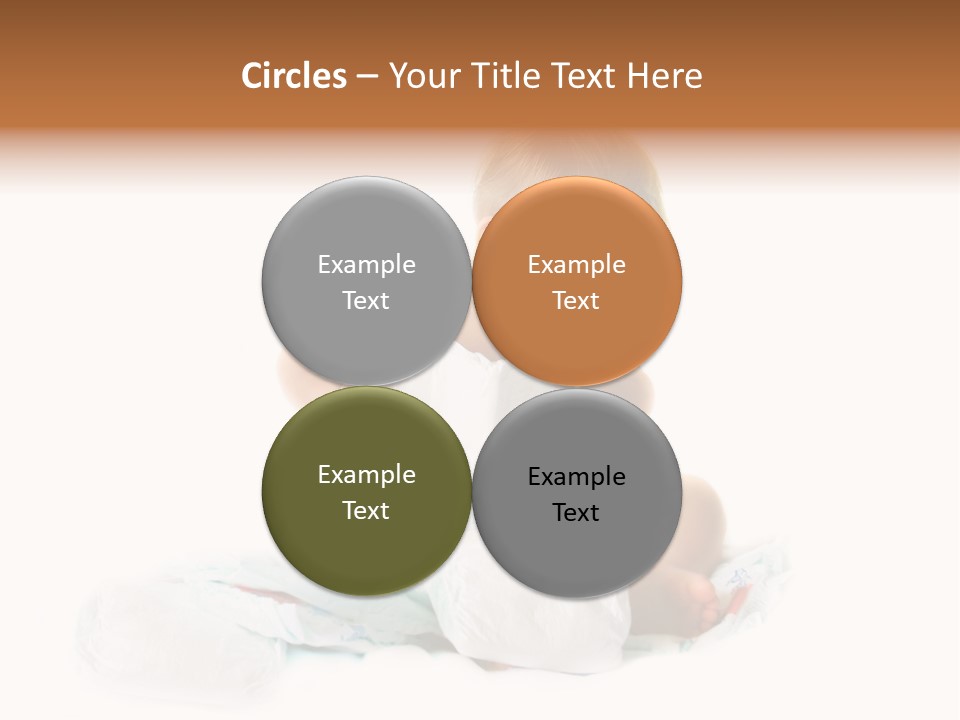 Funny Sit Toddler PowerPoint Template