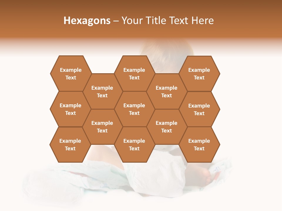 Funny Sit Toddler PowerPoint Template